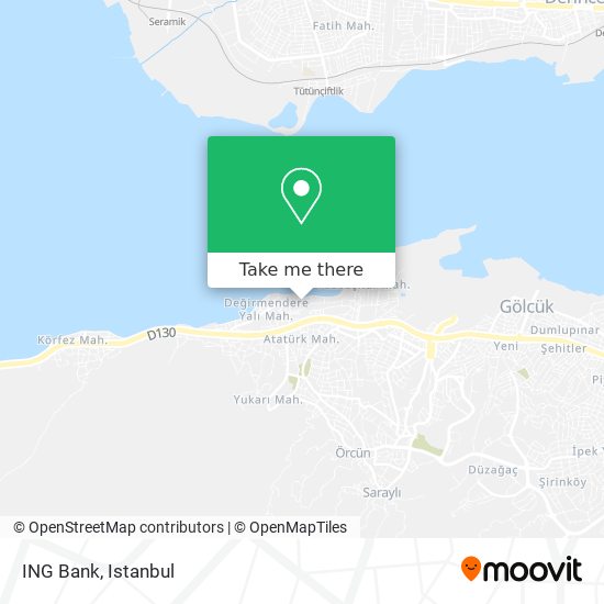 ING Bank map