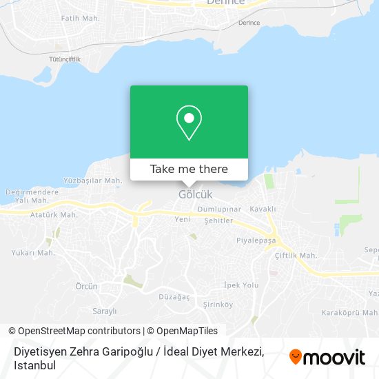 Diyetisyen Zehra Garipoğlu / İdeal Diyet Merkezi map