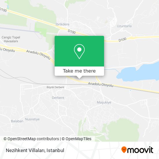 Nezihkent Villaları map