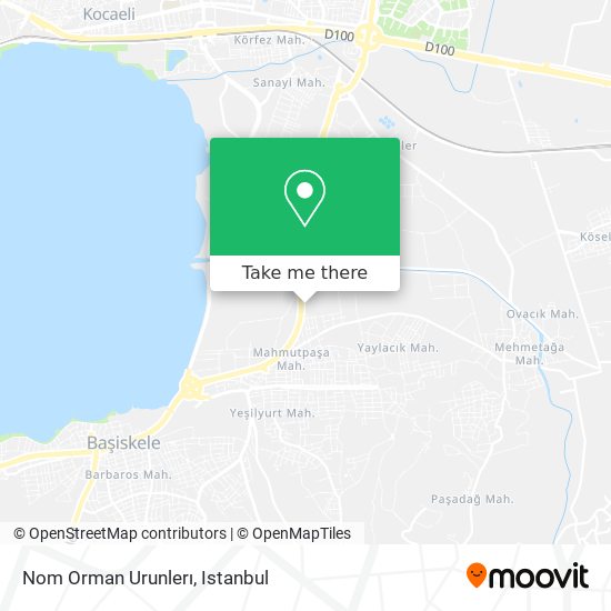 Nom Orman Urunlerı map