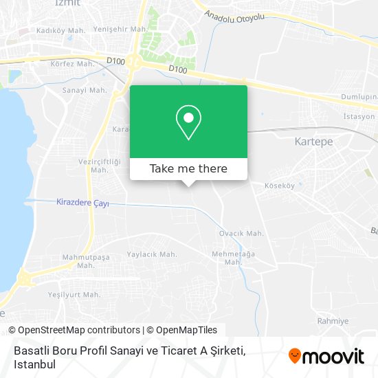 Basatli Boru Profil Sanayi ve Ticaret A Şirketi map