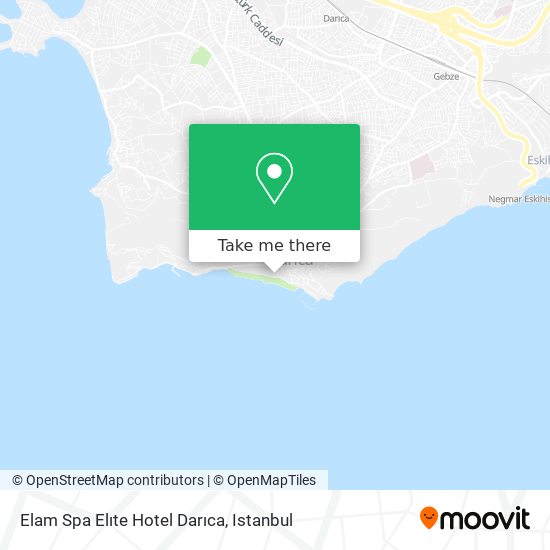 Elam Spa Elıte Hotel Darıca map
