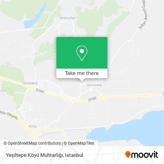 Yeşiltepe Köyü Muhtarlığı map