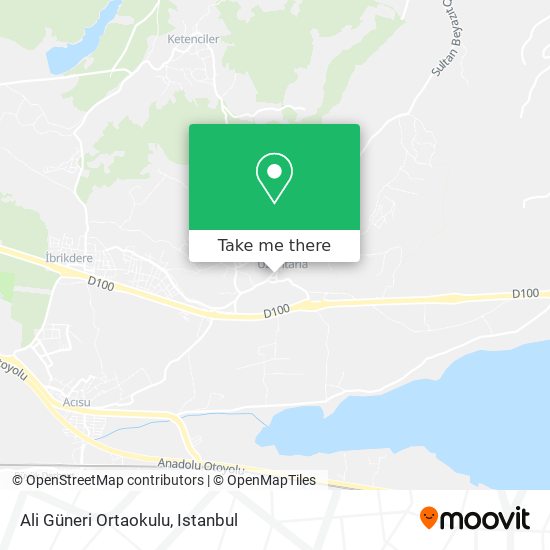 Ali Güneri Ortaokulu map