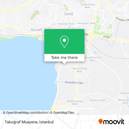 Takoğraf Muayene map