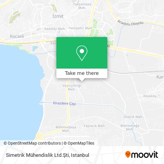 Simetrik Mühendislik Ltd.Şti map