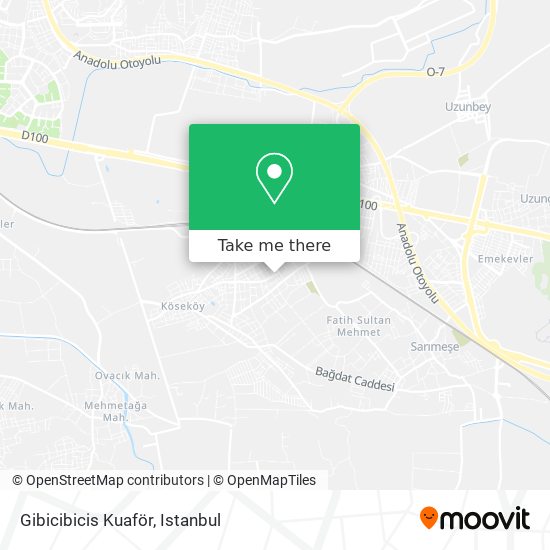 Gibicibicis Kuaför map