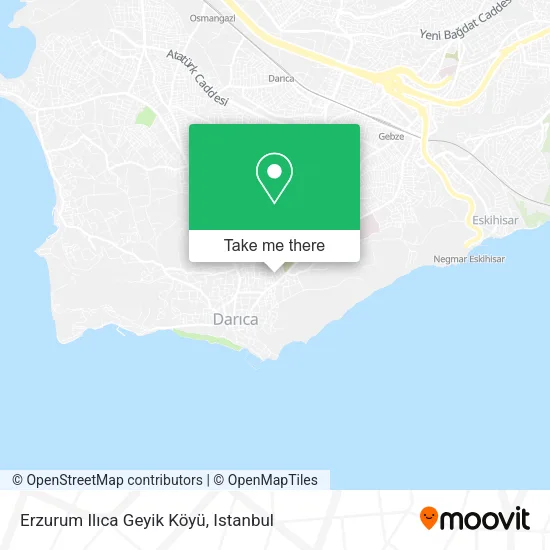 Erzurum Ilıca Geyik Köyü map