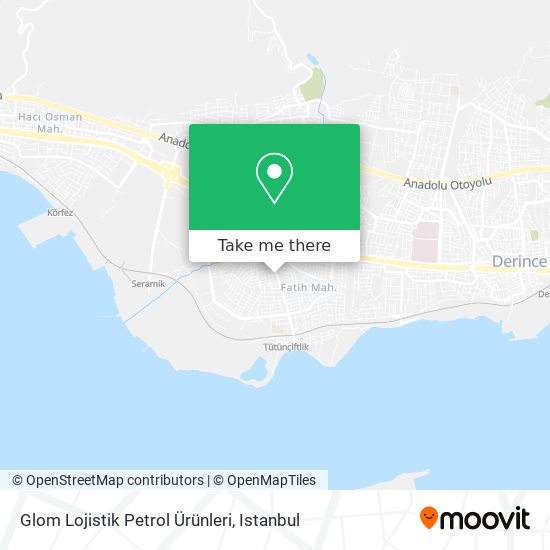 Glom Lojistik Petrol Ürünleri map