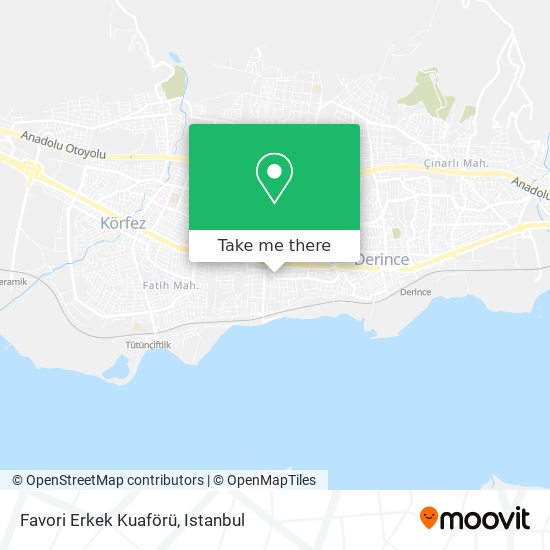 Favori Erkek Kuaförü map