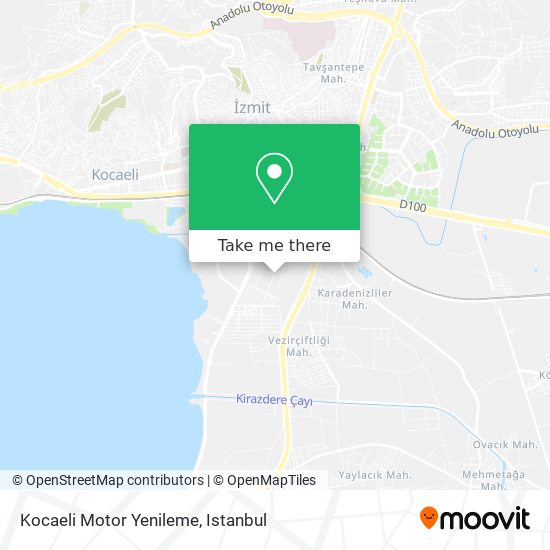 Kocaeli Motor Yenileme map
