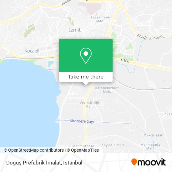 Doğuş Prefabrik İmalat map