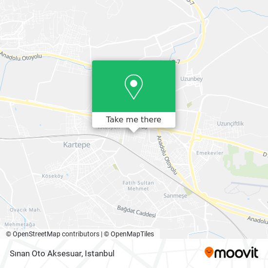 Sınan Oto Aksesuar map