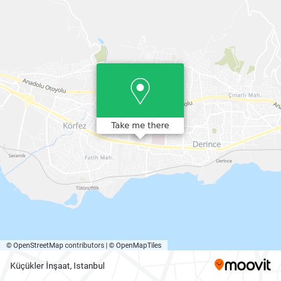 Küçükler İnşaat map