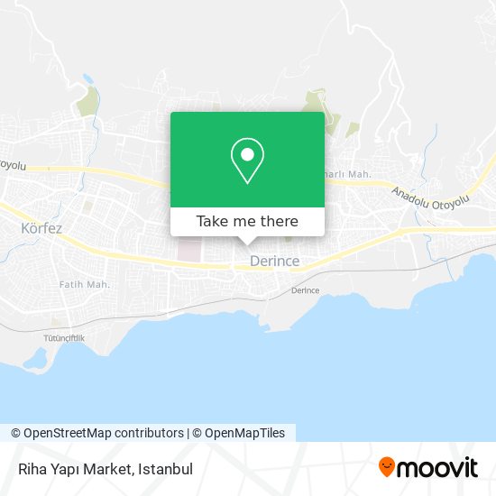 Riha Yapı Market map