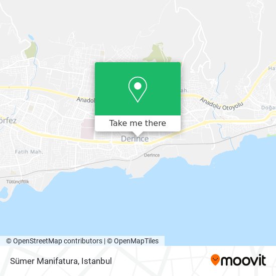 Sümer Manifatura map