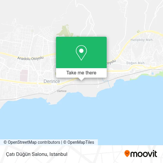 Çatı Düğün Salonu map