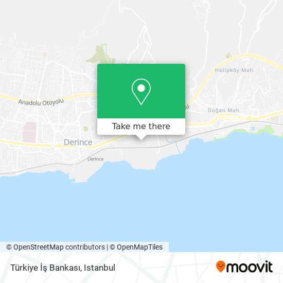 Türkiye İş Bankası map