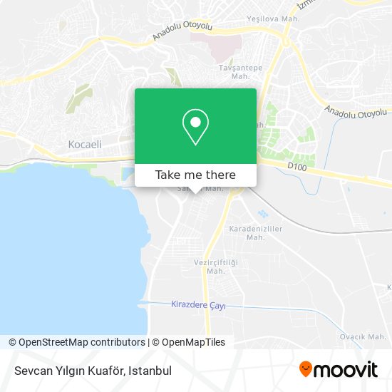 Sevcan Yılgın Kuaför map
