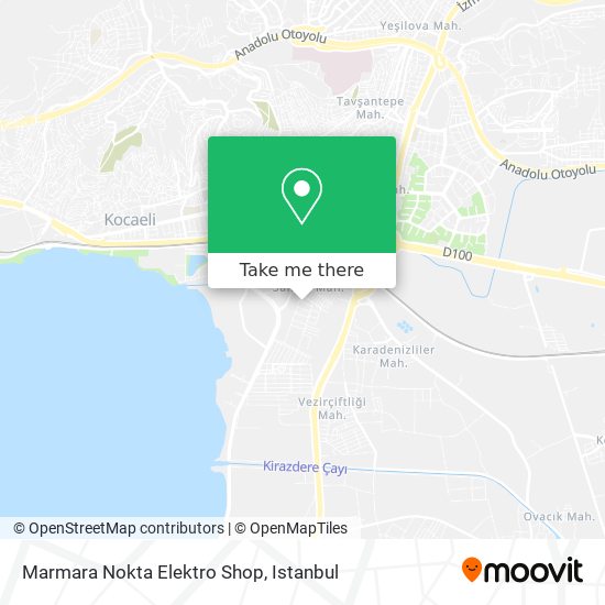 Marmara Nokta Elektro Shop map