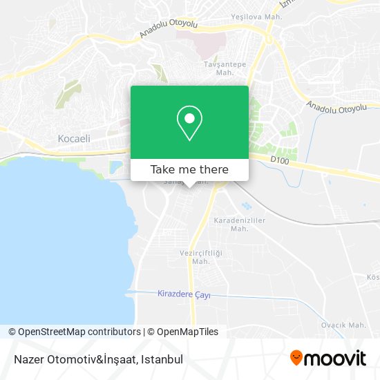 Nazer Otomotiv&İnşaat map