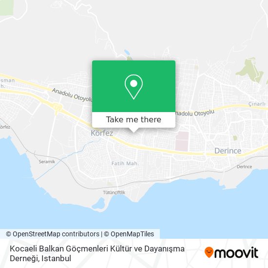 Kocaeli Balkan Göçmenleri Kültür ve Dayanışma Derneği map