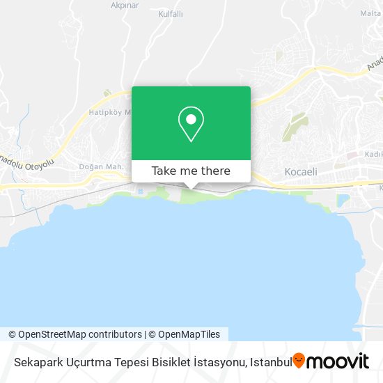 Sekapark Uçurtma Tepesi Bisiklet İstasyonu map