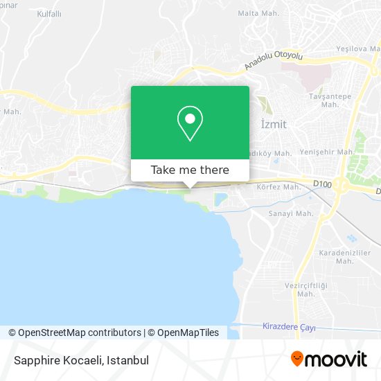 Sapphire Kocaeli map