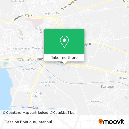 Passion Boutique map