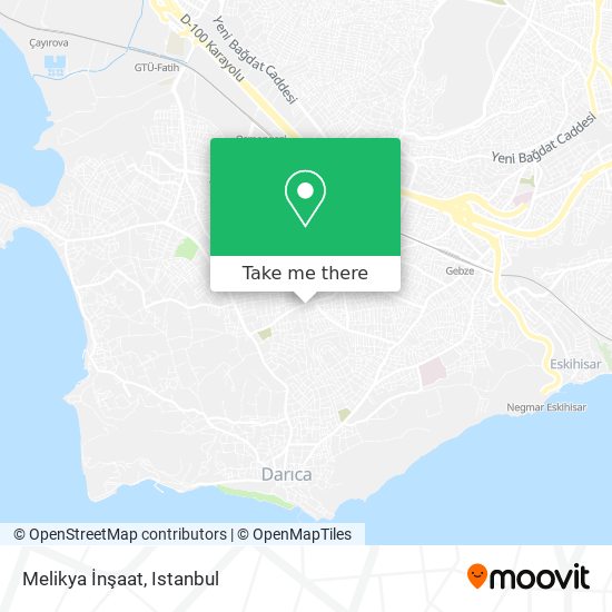 Melikya İnşaat map