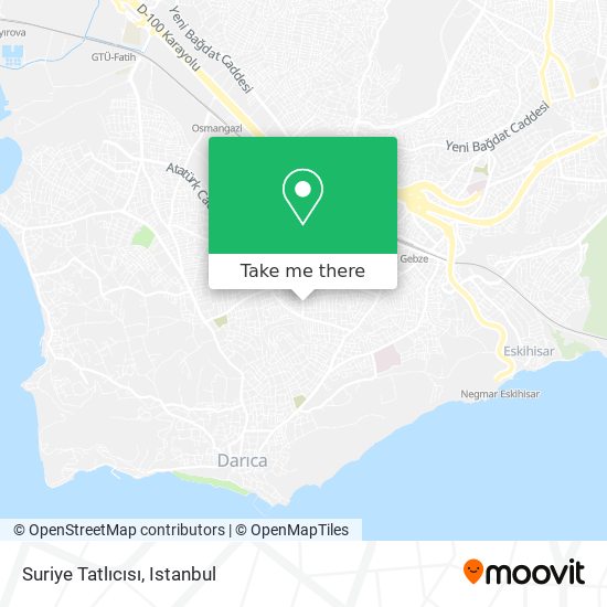 Suriye Tatlıcısı map