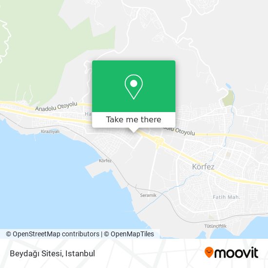 Beydağı Sitesi map