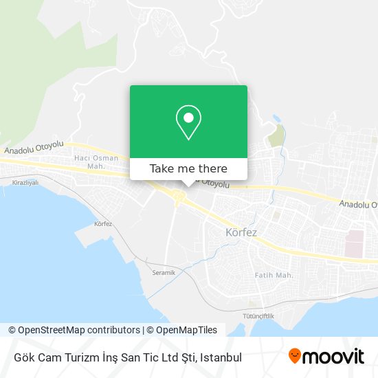 Gök Cam Turizm İnş San Tic Ltd Şti map