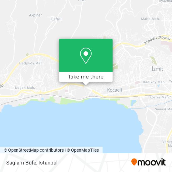 Sağlam Büfe map