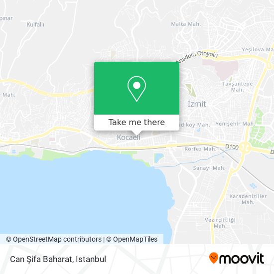 Can Şifa Baharat map