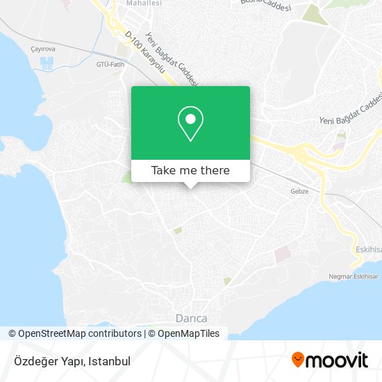 Özdeğer Yapı map