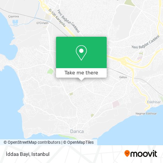 İddaa Bayi map