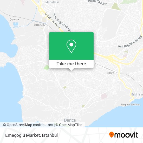 Emeçoğlu Market map