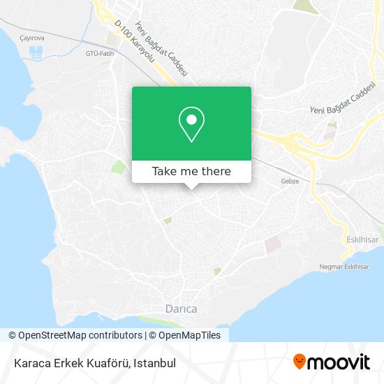 Karaca Erkek Kuaförü map