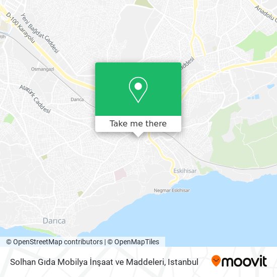 Solhan Gıda Mobilya İnşaat ve Maddeleri map