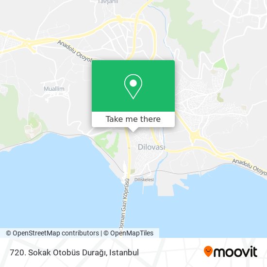 720. Sokak Otobüs Durağı map