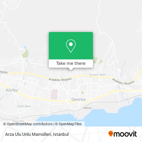 Arza Ulu Unlu Mamülleri map
