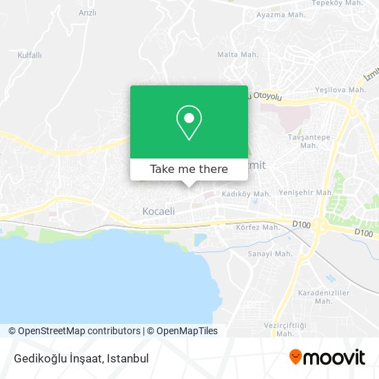 Gedikoğlu İnşaat map