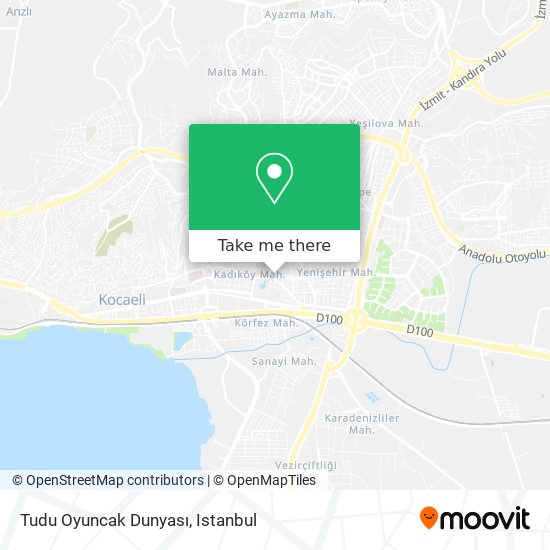 Tudu Oyuncak Dunyası map