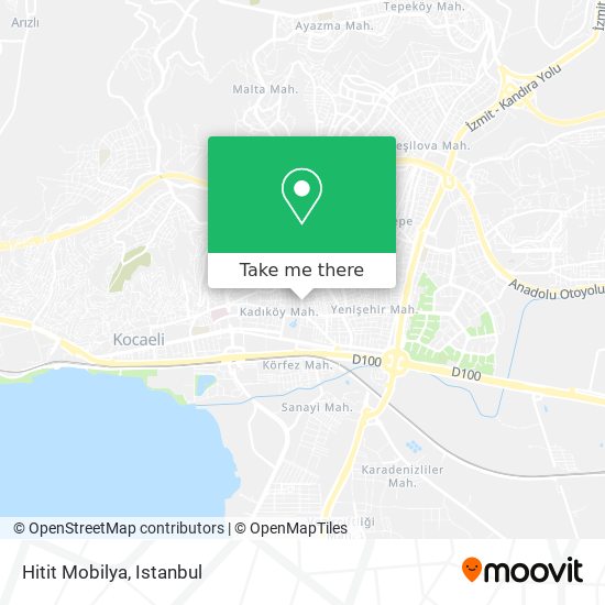 Hitit Mobilya map