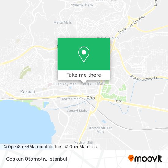 Coşkun Otomotiv map