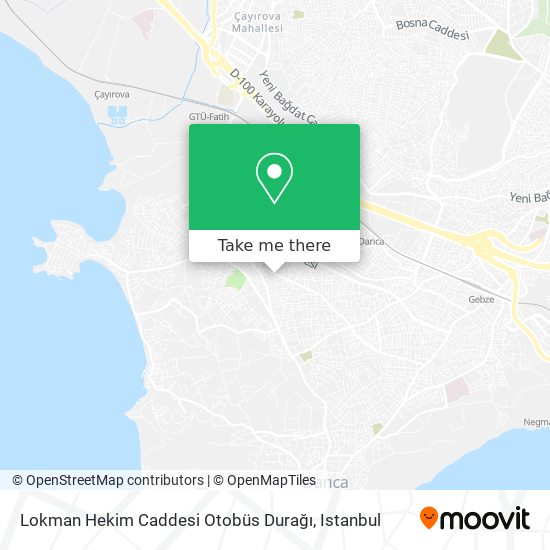 Lokman Hekim Caddesi Otobüs Durağı map
