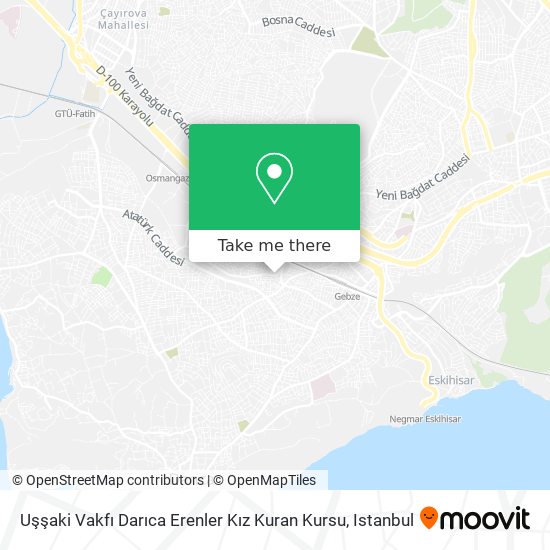 Uşşaki Vakfı Darıca Erenler Kız Kuran Kursu map