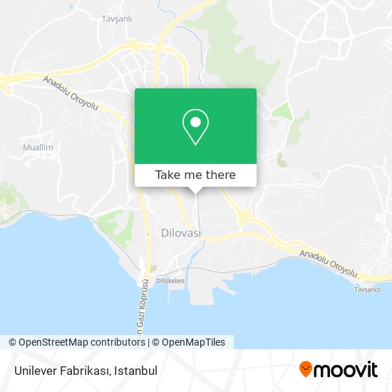 Unilever Fabrikası map