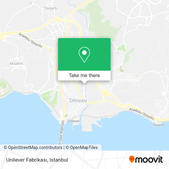 Unilever Fabrikası map